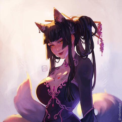 Painting style sample